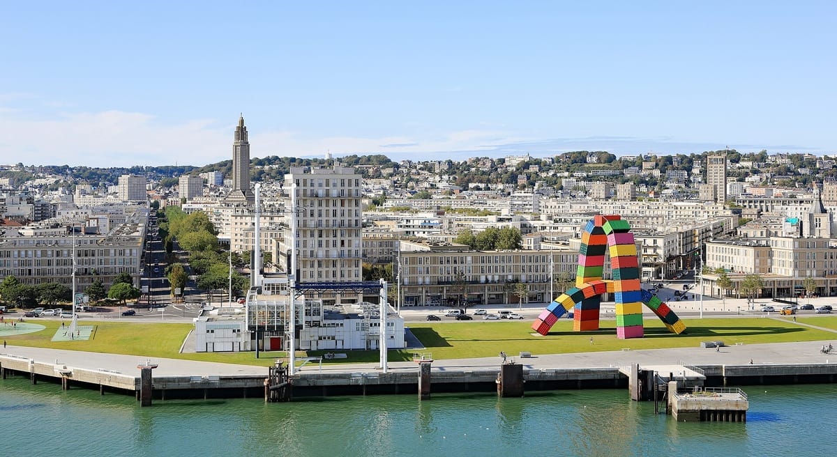 Panorama of Le Havre, September 2019