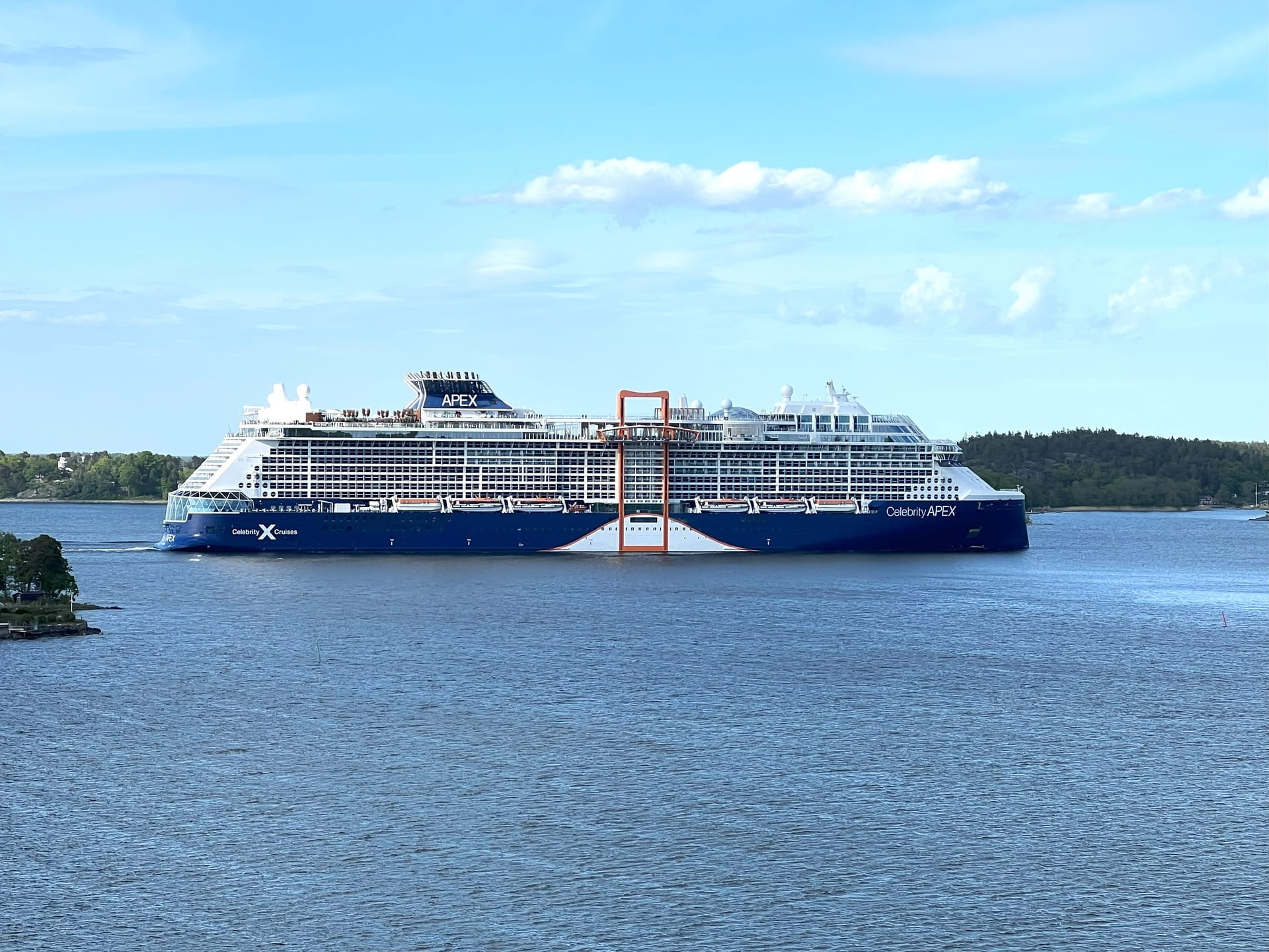 Celebrity Apex vor Stockholm